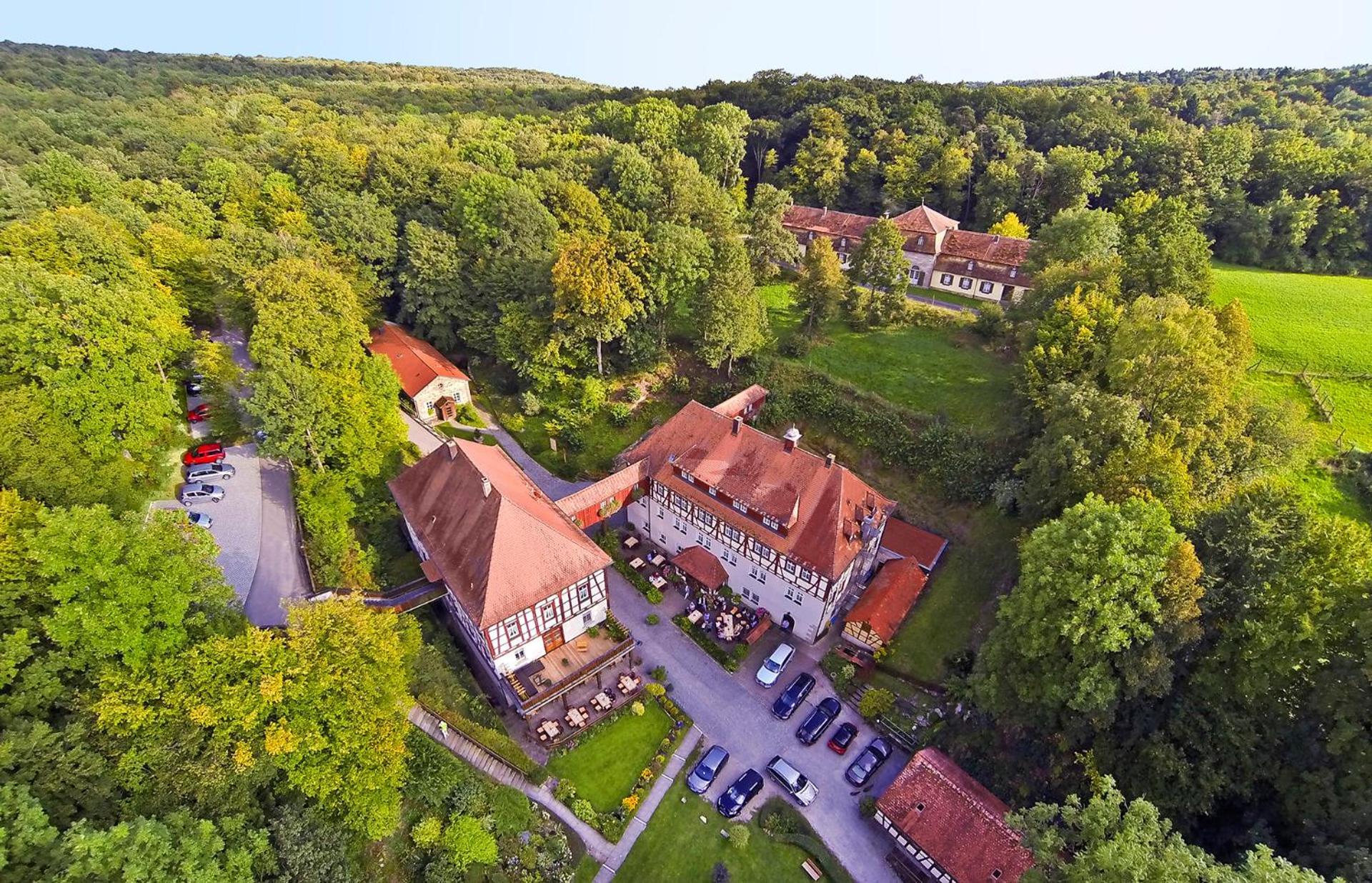 Waldgasthof Wildbad Burgbernheim Eksteriør bilde
