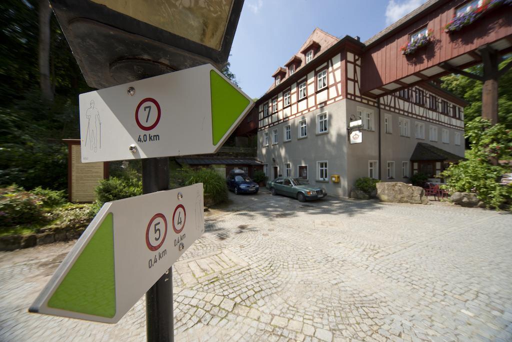 Waldgasthof Wildbad Burgbernheim Eksteriør bilde